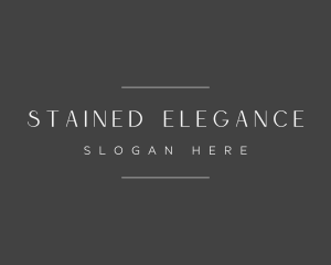 Elegant Style Wordmark logo design