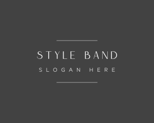 Elegant Style Wordmark logo design