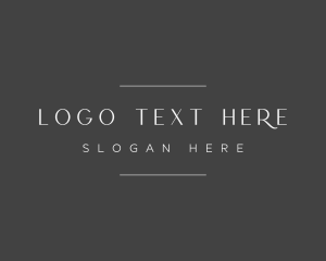 Spa - Elegant Style Wordmark logo design