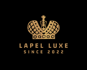 Luxe Monarchy Crown logo design