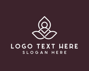 Yogi - Chakra Yoga Meditation logo design
