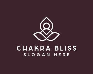 Chakra - Chakra Yoga Meditation logo design