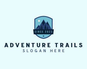 Alpine Mountain Trekking logo design