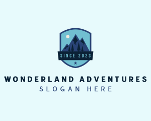 Alpine Mountain Trekking logo design