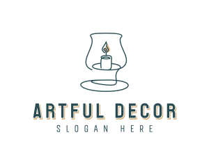 Candlelight Home Decor logo design