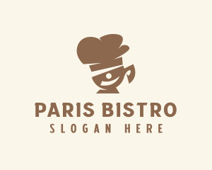 Brown Cafe Restaurant logo design