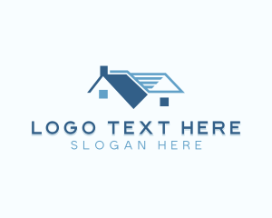 Roofing Contractor Property Logo