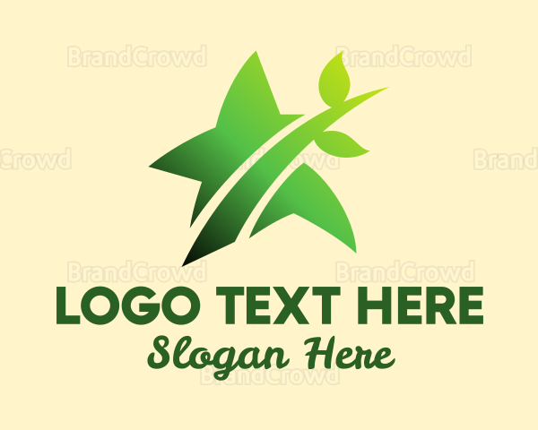 Vegan Star Restaurant Logo