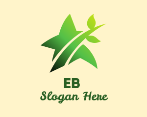Service - Vegan Star Restaurant logo design