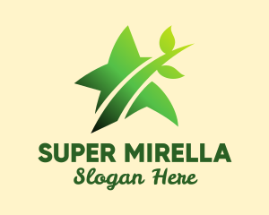 Cuisine - Vegan Star Restaurant logo design