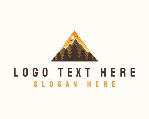 Mountain Peak Triangle Logo