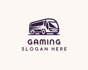 Shuttle Bus Transportation Vehicle Logo