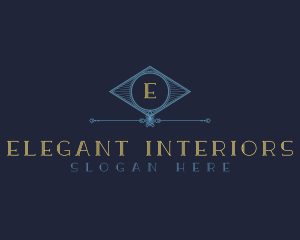 Art Deco Hotel logo design