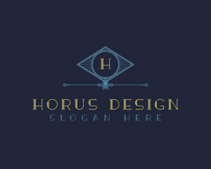 Art Deco Hotel logo design