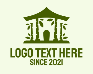 Ecosystem - Green Tree House logo design