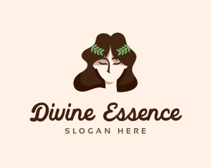 Goddess Beauty Hair logo design