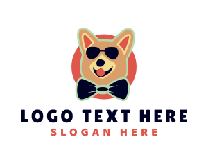 Bow Tie - Cool Puppy Bow Tie logo design