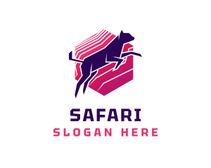 Wild Jaguar Safari logo design