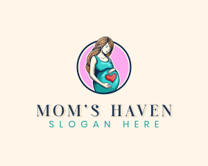 Mother Child Pregnancy  logo design