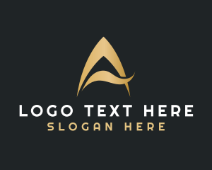Consulting - Modern Tech Letter A logo design