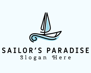 Boat - Sea Boat Sailing logo design