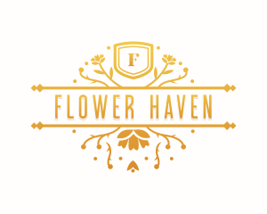 Florist Flower Boutique logo design