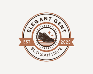 Retro Men Shoes logo design