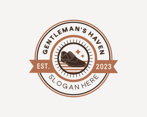 Men - Retro Men Shoes logo design