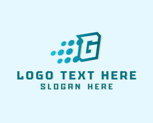 Telecom - Modern Tech Letter G logo design