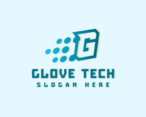 Modern Tech Letter G logo design