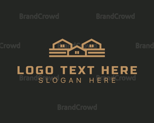 Residential Roofing House Logo