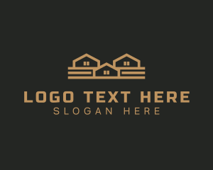 Residential Roofing House Logo