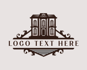 Mansion - Luxury Property Mansion logo design