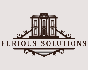 Luxury Property Mansion Logo