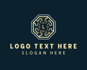 Technology - Digital Crypto Technology logo design