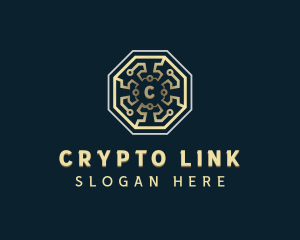 Digital Crypto Technology logo design