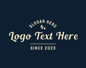 Retro - Casual Retro Fashion logo design