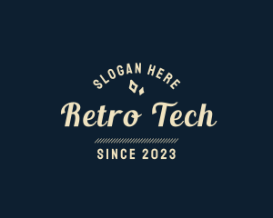 Casual Retro Fashion logo design