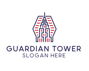 Urban Building Tower logo design