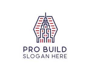 Urban Building Tower logo design