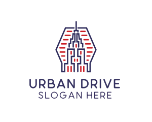 Urban Building Tower logo design