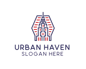 Urban Building Tower logo design