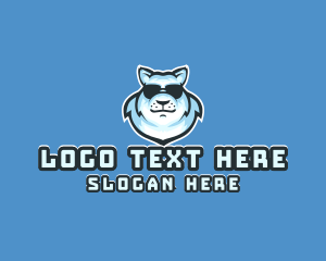 Sunglasses - Polar Bear Gaming logo design