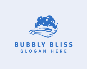 Bubbles Car Wash logo design