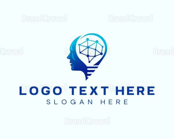 Brain Tech Ai Logo