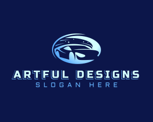 Car Wash Vehicle logo design