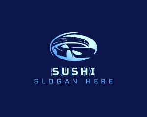 Car Wash Vehicle logo design