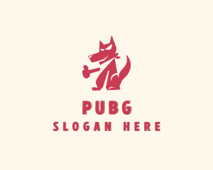 Dog Pet Scarf Logo
