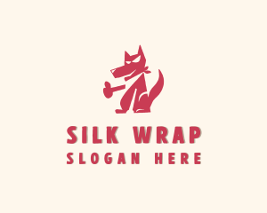 Scarf - Dog Pet Scarf logo design