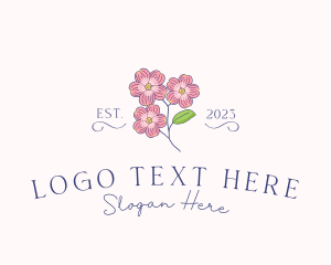 Perfume - Nature Flower Aroma logo design